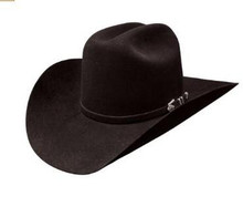 Stetson Unisex Apache Black 4X Felt Western Cowboy Hat