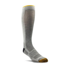 NESTER HOSIERY Ariat Nester Hosiery Unisex Grey Mid-Calf Work Socks (Pack of 2) 