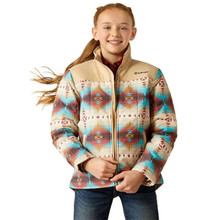 ARIAT Ariat Girl's Crius Serrano Southwest Print Insulated Jacket ARIAT Ariat Girl's Crius Serrano Southwest Print Insulated Jacket