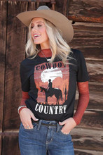 CINCH Cinch Women's Black Cruel Girl Cowboy Country T-Shirt 