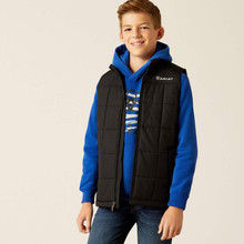 ARIAT Ariat Boy's Black Crius Insulated Vest 