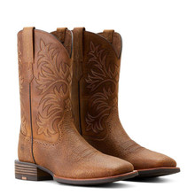 Ariat Men's Oakwood Cowboy Boots - Earth/Distressed Brown