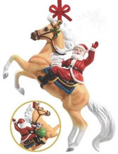 REEVES INTERNATIONAL INC. Reeves International Inc. Breyer Hi Ho Santa 2024 Holiday Santa Ornament 