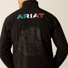 ARIAT Ariat Men's Black Pioneer StretchShell Mexico Jacket 