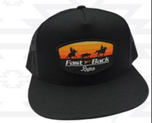 RED DIRT Red Dirt Unisex Black Fast Back Patch Cap 