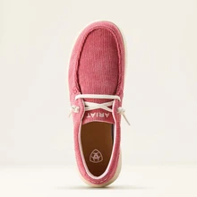 ARIAT Ariat Pink Corduroy Women's Hilo Shoes 