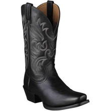 Ariat Men's Black Deertan Legend Phoenix Western Boot