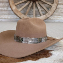 WILLOW LANE Willow Lane Arikara Western Feather Hat Band 