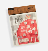 Giftcraft Maison Farm Design Reusable Dishcloths