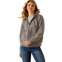 ARIAT Ariat Women's Smoked Pearl Breeze Full Zip Hoodie ARIAT Ariat Women's Smoked Pearl Breeze Full Zip Hoodie