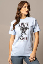 KIMES RANCH Kimes Ranch Women's Baby Blue Rodeo Days T Shirt 