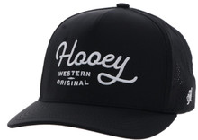 HOOEY Hooey Youth Black & White Embroidered Logo Snapback Hat 