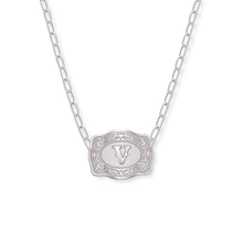 SpurWest Silver Initial 