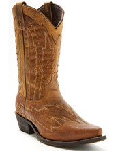 DAN POST Laredo Men's Tan Silverdale Snip Toe Western Leather Boot 