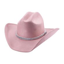 BULLHIDE HAT CO. INC Bullhide Women's Pink Belong Together Vegan Wool Felt Cowgirl Hat 