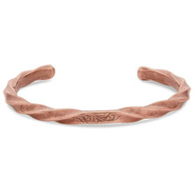 MONTANA SILVERSMITH Montana Silversmiths Men's Copper Rustic Solstice Cuff Bracelet MONTANA SILVERSMITH Montana Silversmiths Men's Copper Rustic Solstice Cuff Bracelet