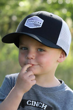 CINCH Cinch Boy's Black Logo Trucker Cap CINCH Cinch Boy's Black Logo Trucker Cap
