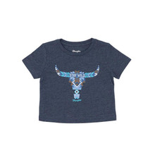 WRANGLER Wrangler Baby Boy's Dark Sapphire Heather Graphic T Shirt 