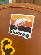 ROCKIN A DESIGN Rockin A Design Broncy Sticker ROCKIN A DESIGN Rockin A Design Broncy Sticker