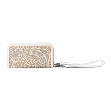 MYRA BAGS Myra Women's Chocolate White Sparkling Desert Moon Wallet 
