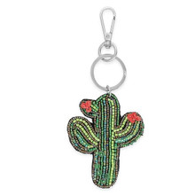 GANZ Myra Green Cute As A Cactus Key Fob 