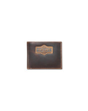 M & F Ariat M&F Western Men's Brown Bifold Leather Western Wallet M & F Ariat M&F Western Men's Brown Bifold Leather Western Wallet