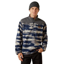 ARIAT Ariat Men's Grey Basis Fleece Sweater ARIAT Ariat Men's Grey Basis Fleece Sweater