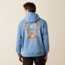 ARIAT Ariat Men's Coronet Blue Sun Valley Circle Hoodie 