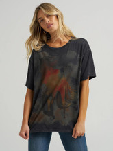 Wrangler Women's Wild Horses X Lainey Wilson Horse Oversized Tee Wrangler Women's Wild Horses X Lainey Wilson Horse Oversized Tee