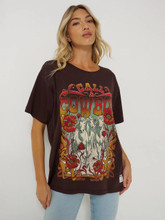 WRANGLER Wrangler Women's Mole X Lainey Wilson Call A Cowboy Oversized Tee 