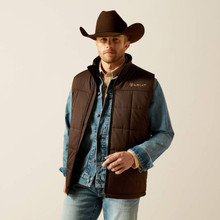 Ariat Men's Brown Crius Insulated Vest Ariat Men's Brown Crius Insulated Vest