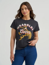 Wrangler Coors Women's Black Banquet Bronco Graphic T Shirt Wrangler Coors Women's Black Banquet Bronco Graphic T Shirt