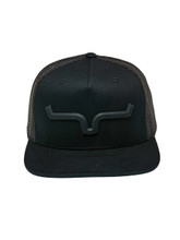 Kimes Ranch Black Super Charged Patch Cap Kimes Ranch Black Super Charged Patch Cap
