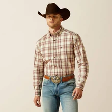 Ariat Men's Pro Series Tobias Classic Fit Cream Shirt