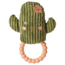 Mary Meyer Green 5" Sweet Soothie Cactus Teether Rattle Toy