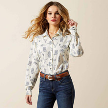 ARIAT Ariat Women's Deserted Print Homestyle Shirt 