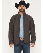 Cinch Men's Charcoal Bonded Soft Shell Large Jacket