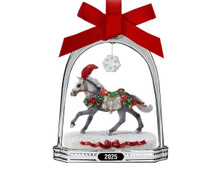 REEVES INTERNATIONAL INC. Breyer 2025 Stirrup Ornament Christmas In Bloom 