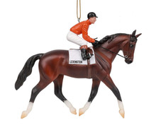 REEVES INTERNATIONAL INC. Breyer 2025 Holiday Racehorse Ornament Lexington 