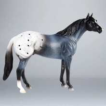REEVES INTERNATIONAL INC. Breyer Blue Freedom Series Roan Appaloosa Show Stock Horse 