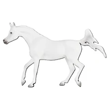 REEVES INTERNATIONAL INC. Breyer Grey Arabian Playful Mare 