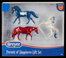 REEVES INTERNATIONAL INC. Breyer Pursuit Of Happiness Stablemate Gift Set 
