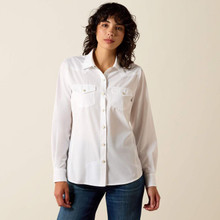 ARIAT Ariat Women's White Western VentTEK Shirt 