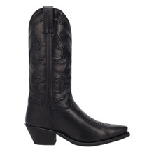 DAN POST Laredo Women's Black Reva Snip Toe Western Cowboy Boot 