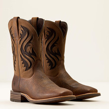 Ariat Men's Earth/Adobe Mocha Suede Kanyon Toughstock VentTEK Cowboy Boot