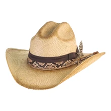 BULLHIDE HAT CO. INC Bullhide Touch The Ground Natural Straw Hat 