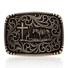 Montana Silversmiths Texas Jackalope Belt Buckle | Jackson's Western