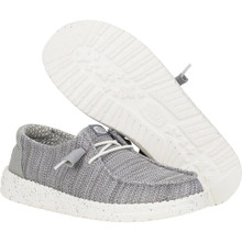 HEY DUDE Hey Dude Women's Casuals Wendy Stretch Sox - Light Grey 