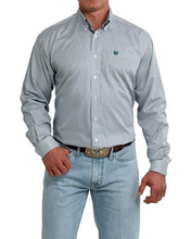 CINCH Men's Cinch Multicolor Striped Long Sleeve Shirt 