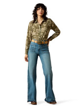 Ariat Moss Green Homestyle Women's Shirt